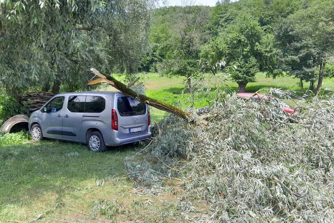 FOTO: Škody po búrke v Trenčíne, foto 19