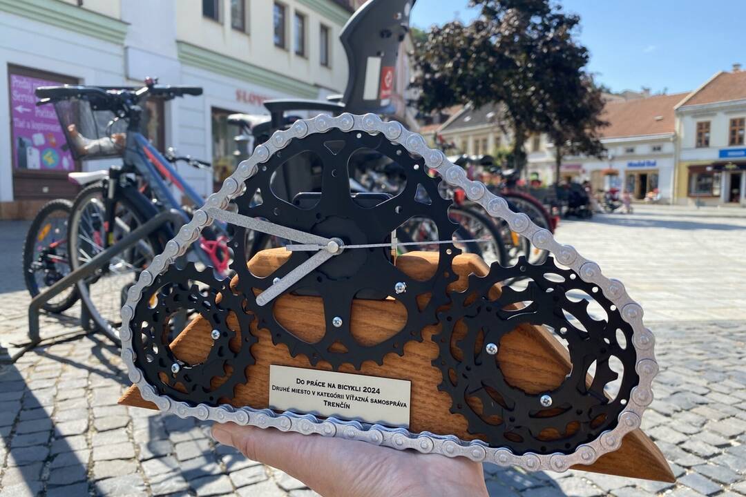 FOTO: Do práce na bicykli, Trenčín skončil na druhom mieste, foto 4