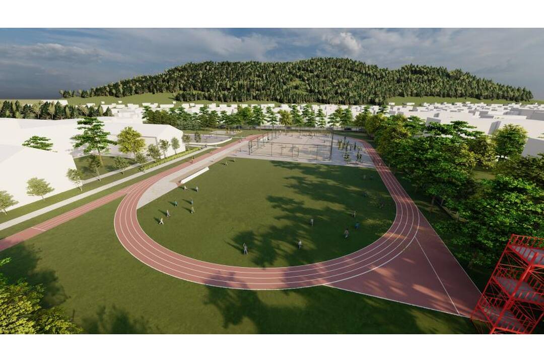 FOTO: Športový areál ZŠ Gorazdova v Púchove prejde rekonštrukciou. Navštíviť ho môžu žiaci aj verejnosť, foto 3