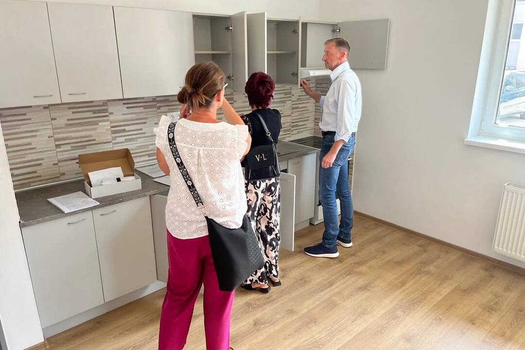 FOTO: Nové mestské byty v Bánovciach nad Bebravou. Nájomníci si ich už preberajú do užívania, foto 2