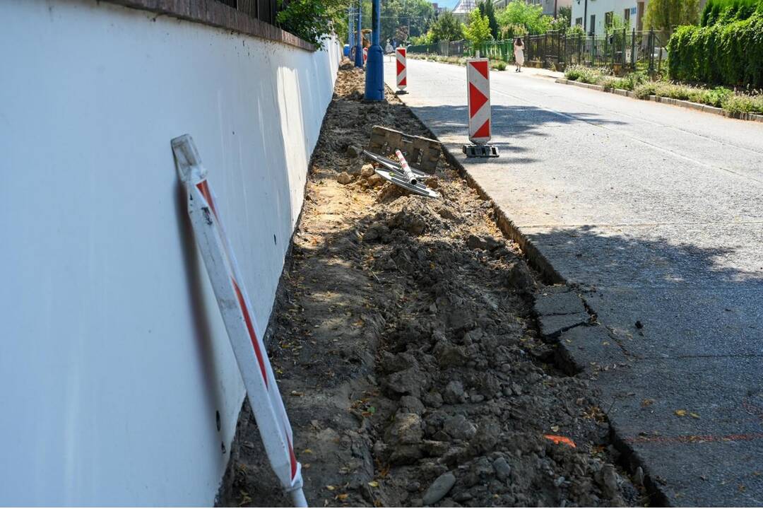 FOTO: Rekonštrukcia chodníkov v Dubnici nad Váhom, foto 6