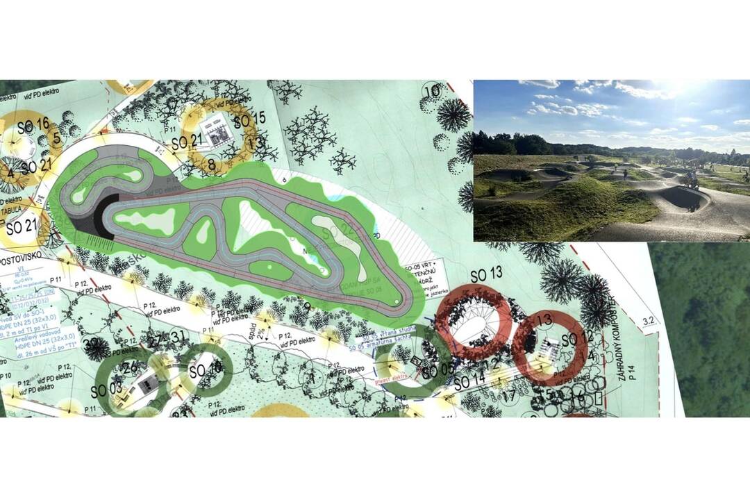 FOTO: Pumptracková dráha v Považskej Bystrici, foto 2