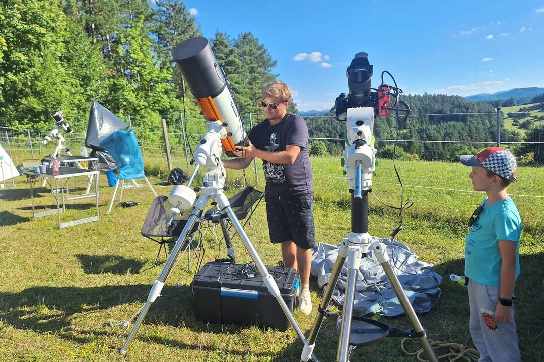 FOTO: Astronomická expedícia Perzeidy vo Vrchteplej, foto 1