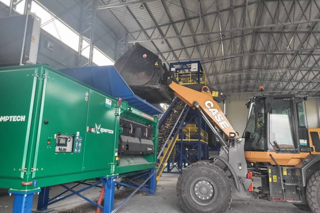 FOTO: V Partizánskom spustili novú triediacu linku na zmesový komunálny odpad, foto 4