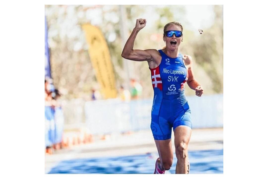 FOTO: Bánovčanka Kristína Néč-Lapinová vybojovala striebornú medailu na majstrovstvách sveta v triatlone, foto 3