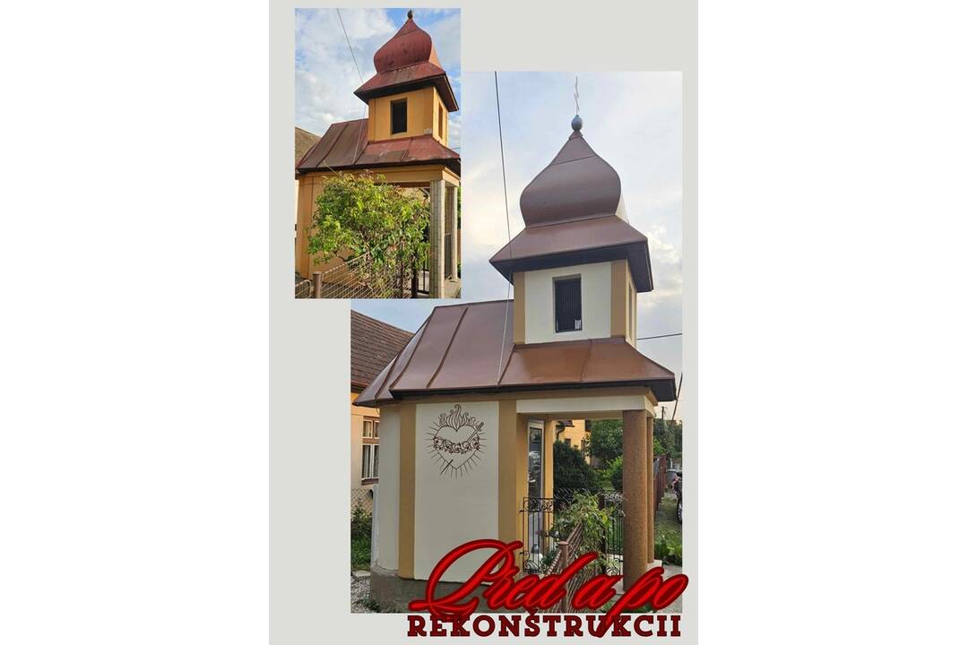 FOTO: Kaplnka v Klobušiciach pred a po rekonštrukcii, foto 7