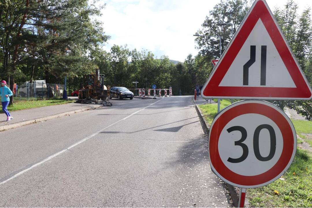 FOTO: Rekonštrukcia problematickej križovatky v Dubnici nad Váhom, foto 3