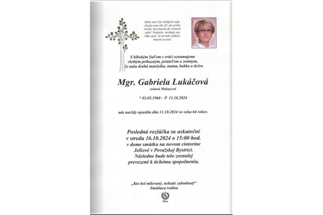 FOTO: Riaditeľka CSS Bystričan nečakane zomrela počas druhého funkčného obdobia, foto 3