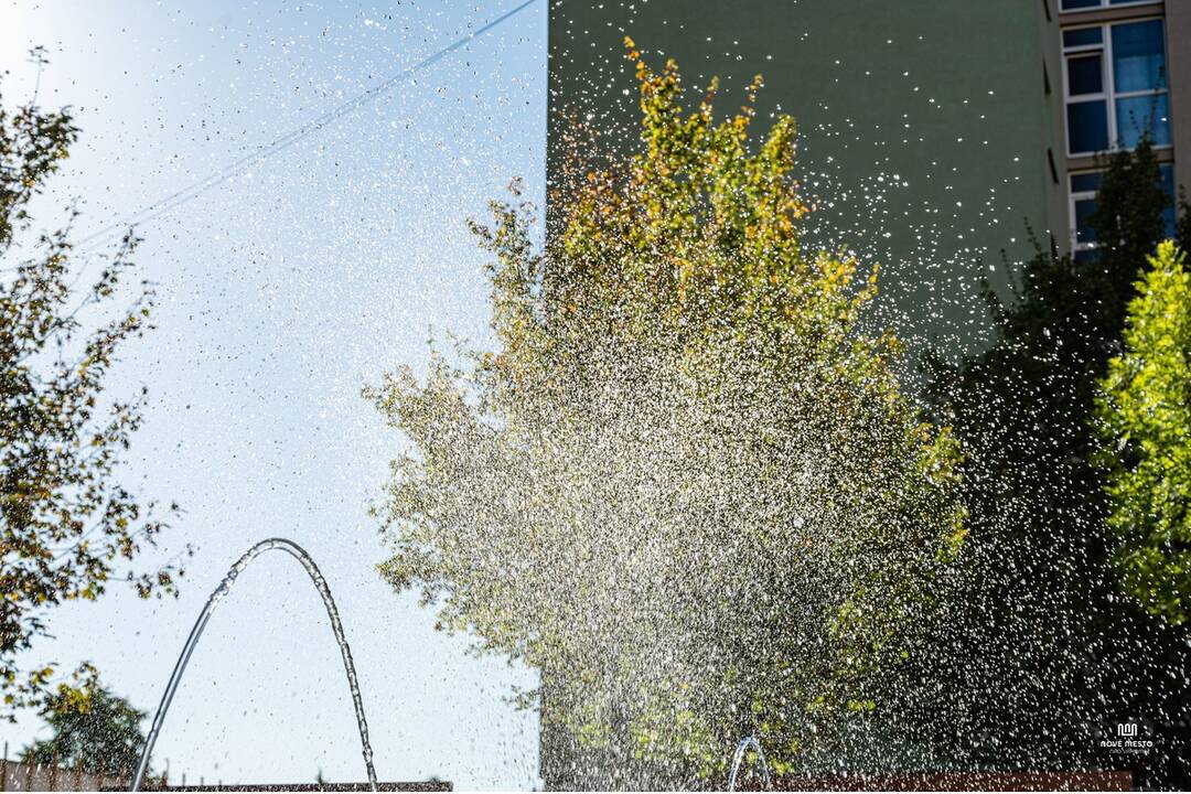 FOTO: Nová moderná fontána bude zdobiť sídlisko v Novom Meste nad Váhom, foto 3