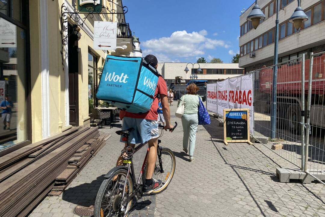 FOTO: Rekonštrukcia v centre Trenčína pokračuje, foto 1