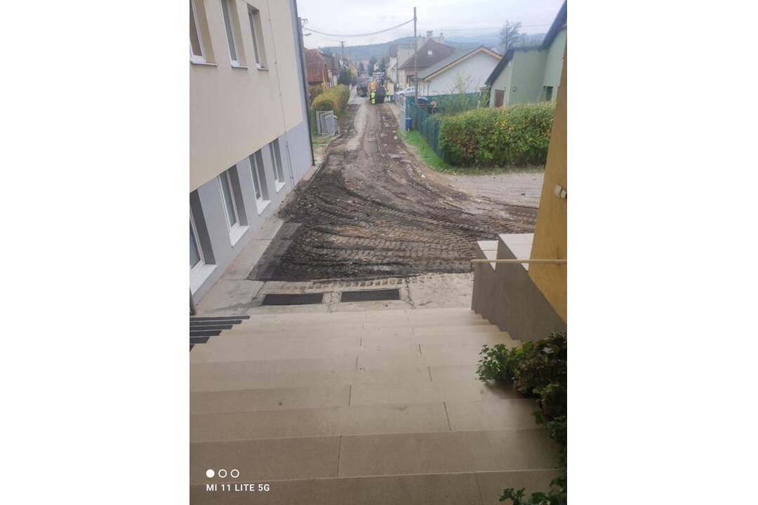 FOTO: Rekonštrukcia Hviezdoslavovej ulice v Ilave, foto 7