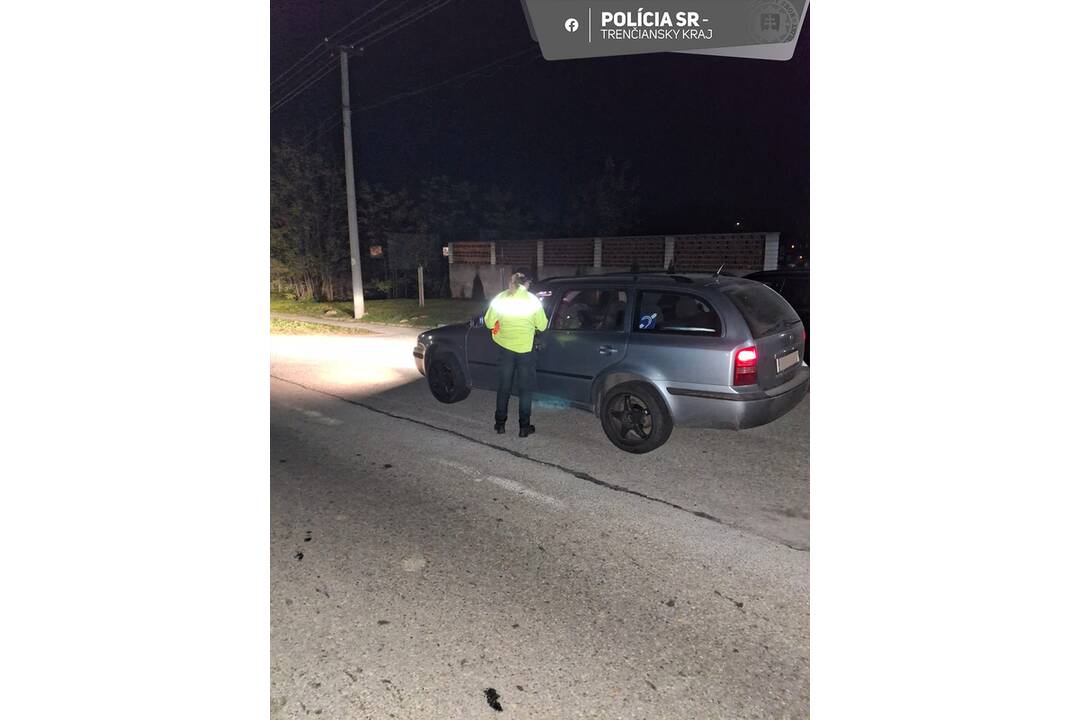 FOTO: Polícia si posvietila na vodičov z Bánoviec nad Bebravou, foto 8