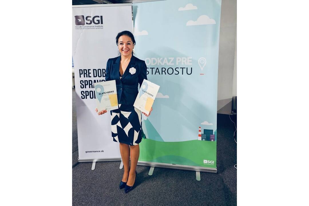 FOTO: Mesto Púchov sa teší až z dvoch cien ZLATÉ VEDRO za kvalitné služby, foto 1