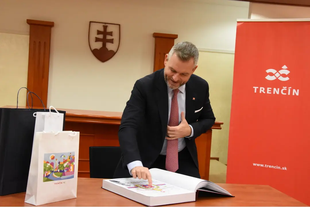 FOTO: Prezident Pellegrini navštívil Trenčín, foto 8