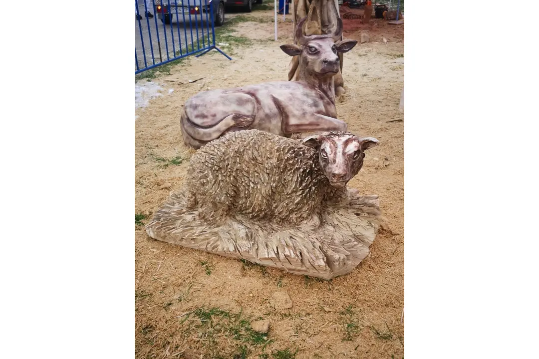 FOTO: Nový drevený betlehem obohatí Vianoce v Kanianke, foto 17