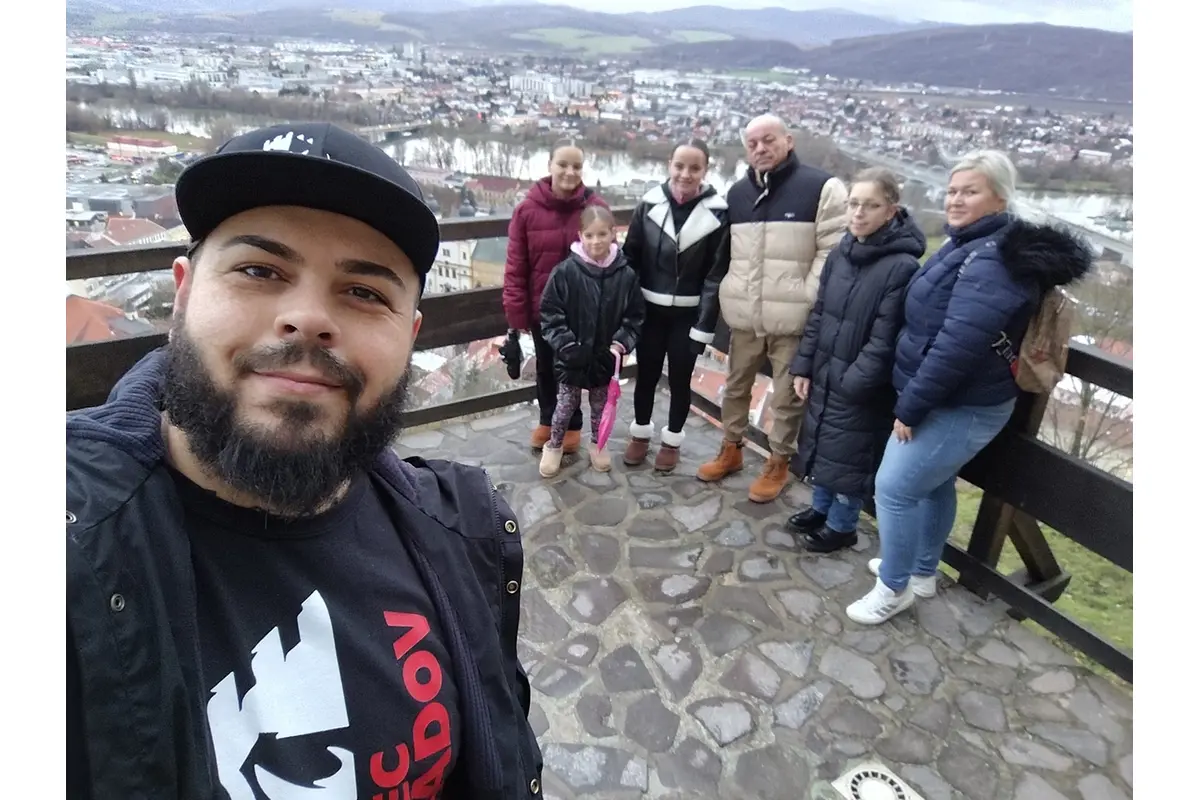 FOTO: Lovec hradov zachytil unikátny záber mesta Trenčín, foto 1