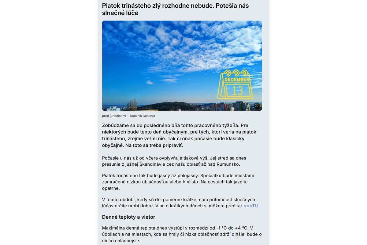 FOTO: Cez víkend bude snežiť, ale aj pršať , foto 2