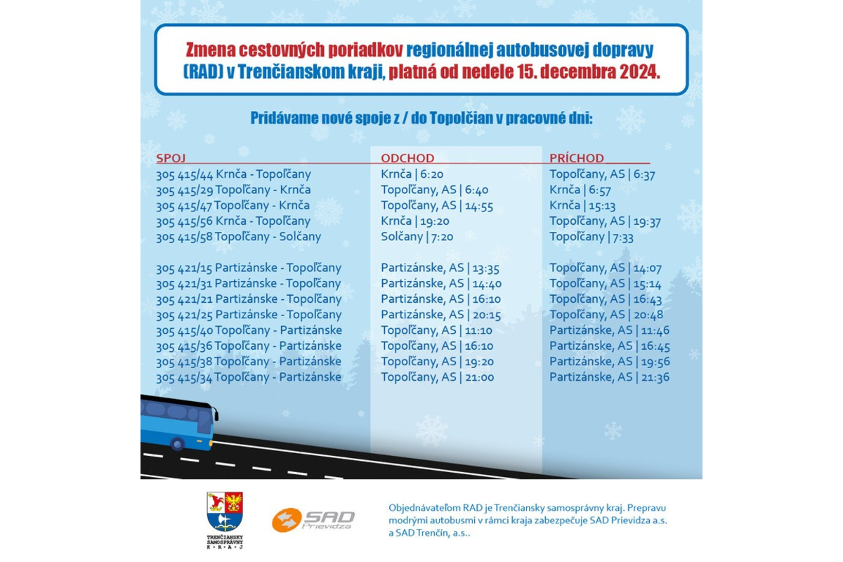 FOTO: Doprava na hornej Nitre a okolí sa mení: Novinky v autobusoch aj vlakoch, foto 5