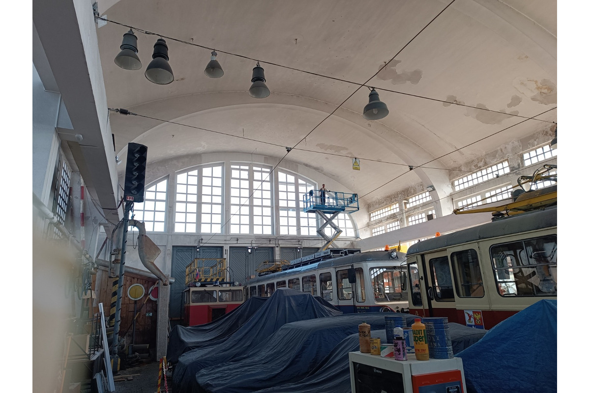 FOTO: Oprava električkového depa v Trenčianskej Teplej, foto 6