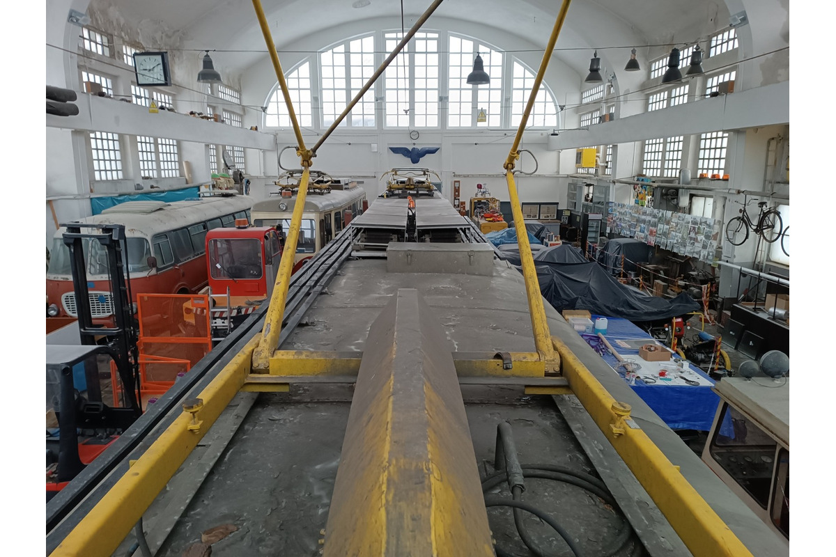 FOTO: Oprava električkového depa v Trenčianskej Teplej, foto 3