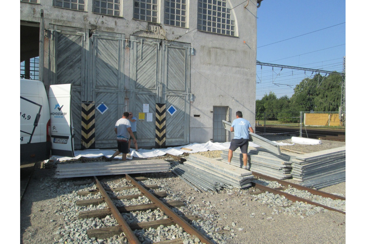 FOTO: Oprava električkového depa v Trenčianskej Teplej, foto 16