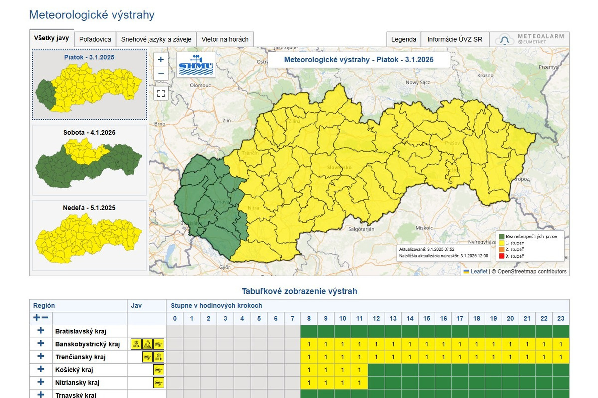 FOTO: V Trenčianskom kraji nás čaká pekný a chladný víkend, foto 2