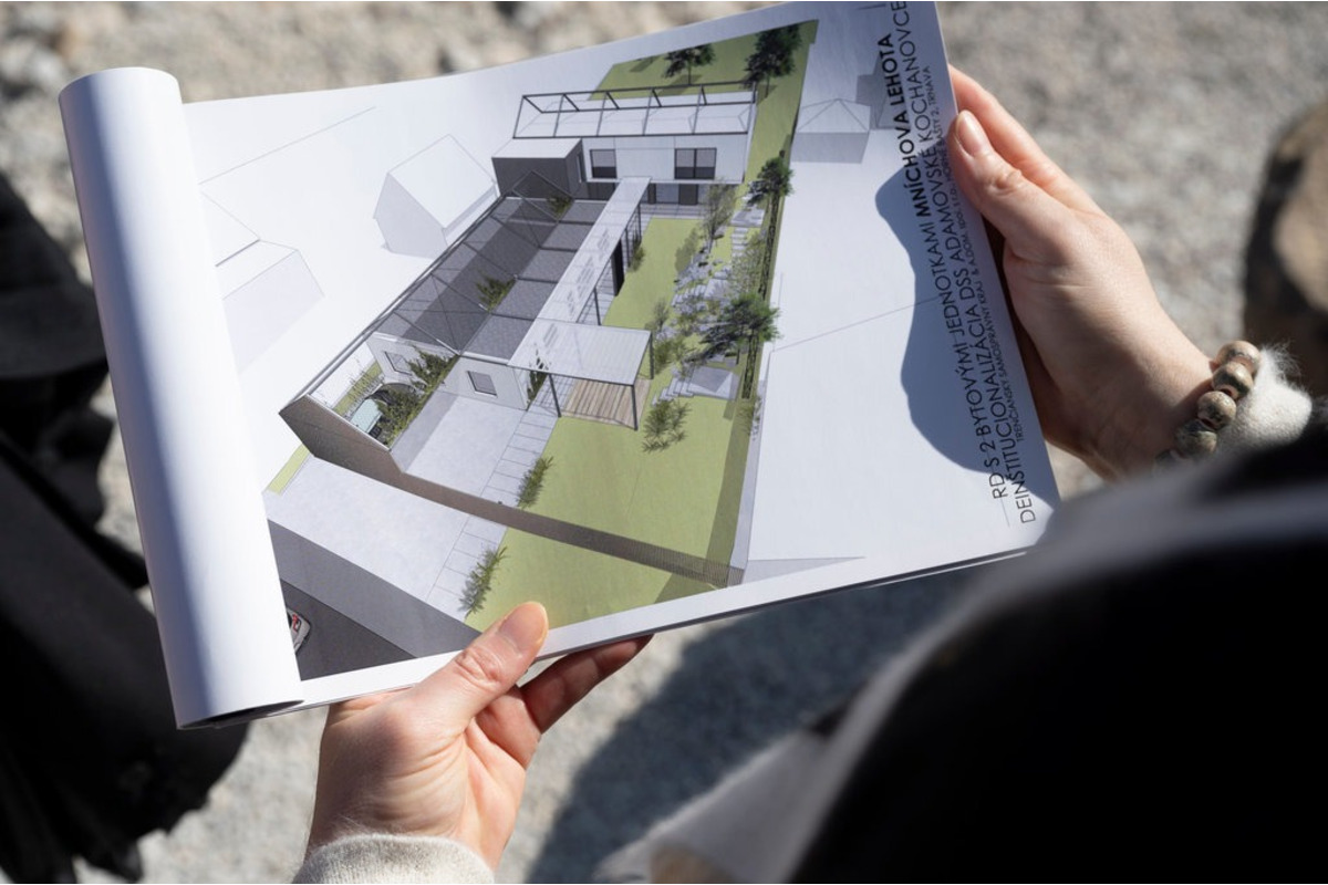 FOTO: Nový projekt rodinného bývania v Trenčianskom kraji pre klientov so zdravotným postihnutím prinesie samostatnosť , foto 4