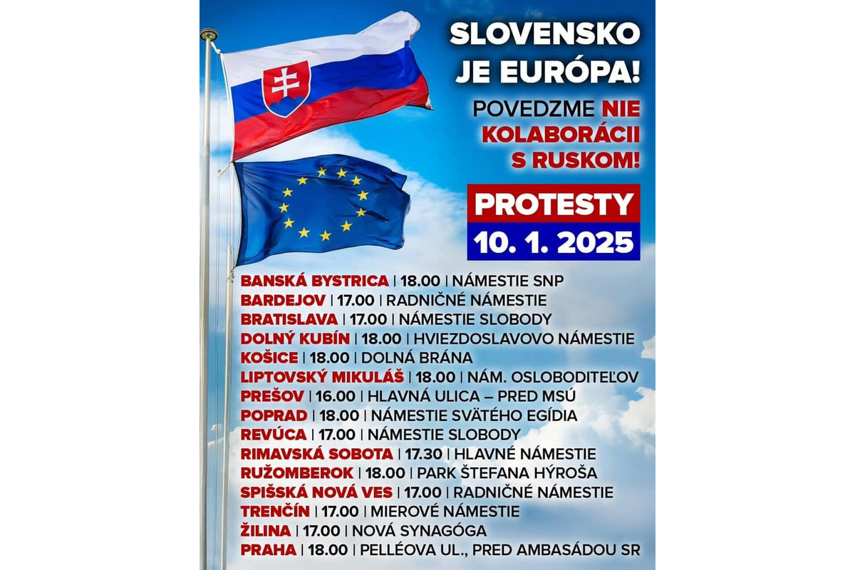 FOTO: V Trenčíne sa bude konať protest proti kolaborácií s Ruskom , foto 1