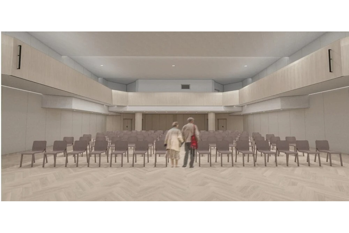 FOTO: Zmodernizovaný kultúrny dom v Ilave prinesie nový vzhľad. Pôvodné architektonické prvky z 80. rokov sa zachovajú, foto 10