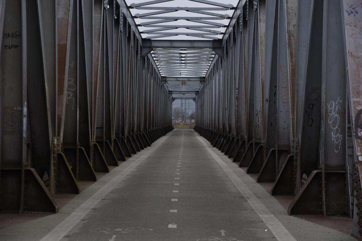 FOTO: Premena starého železničného mosta v Trenčíne, foto 2