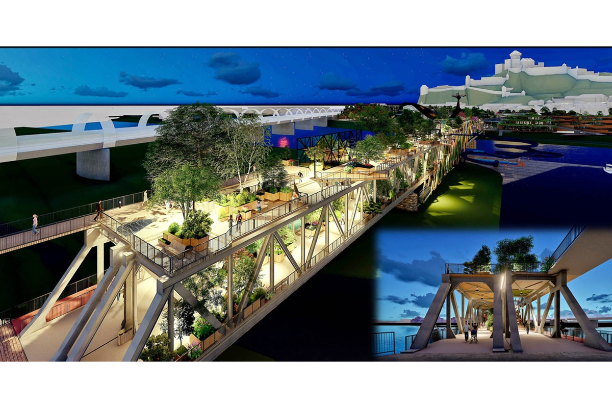 FOTO: Premena starého železničného mosta v Trenčíne, foto 5