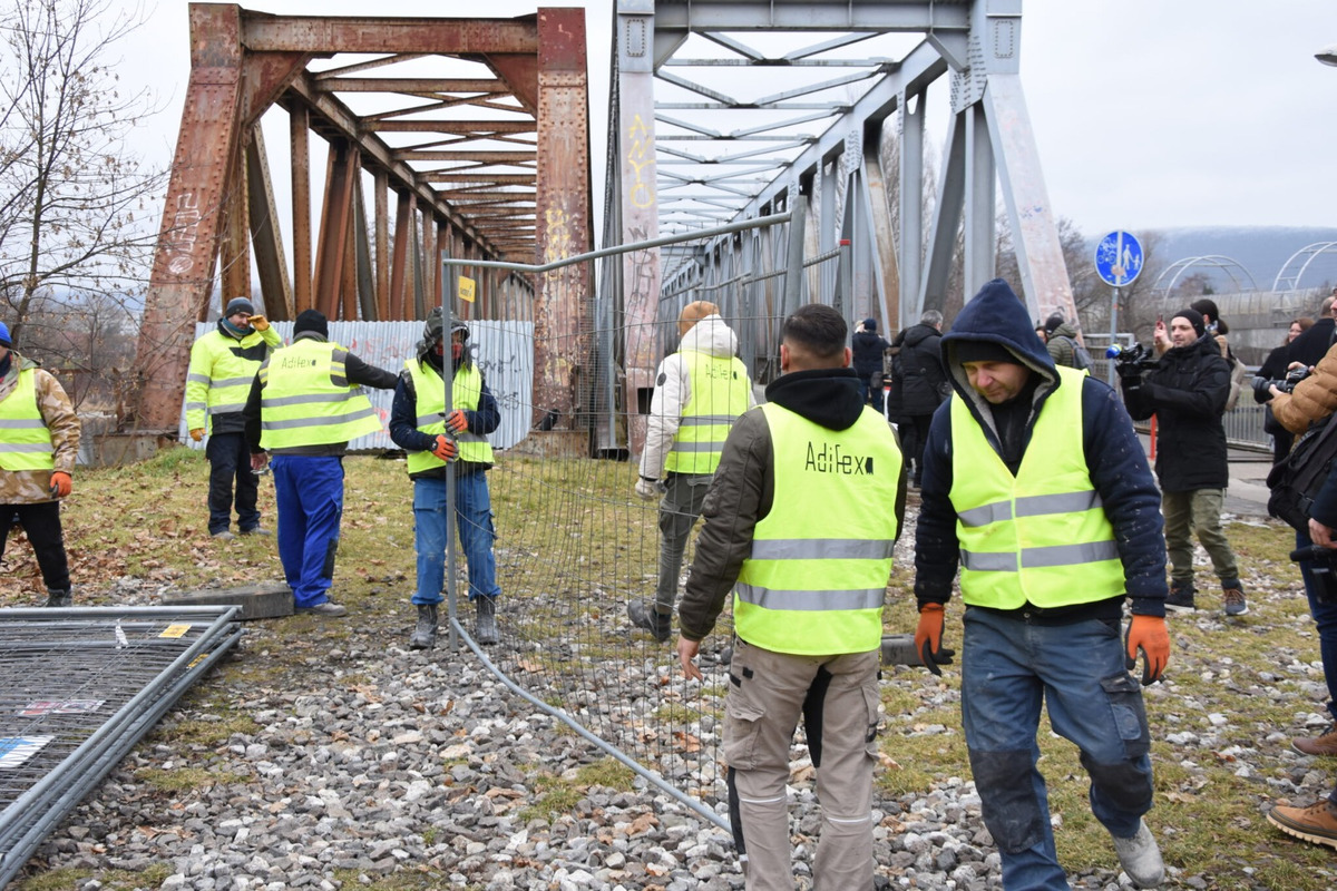 FOTO: Premena starého železničného mosta v Trenčíne, foto 9