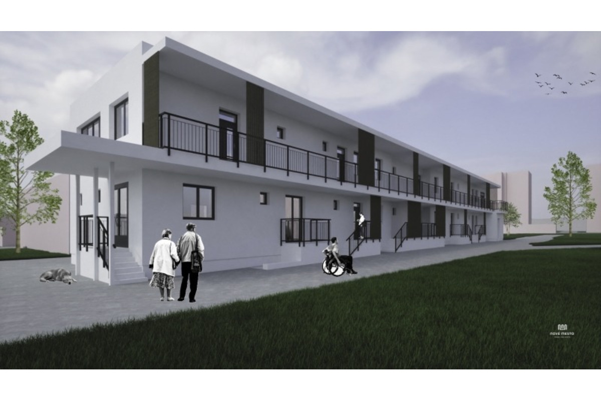 FOTO: V Novom Meste nad Váhom vyrastie nové bývanie. Z chátrajúceho objektu budú moderné byty, foto 1