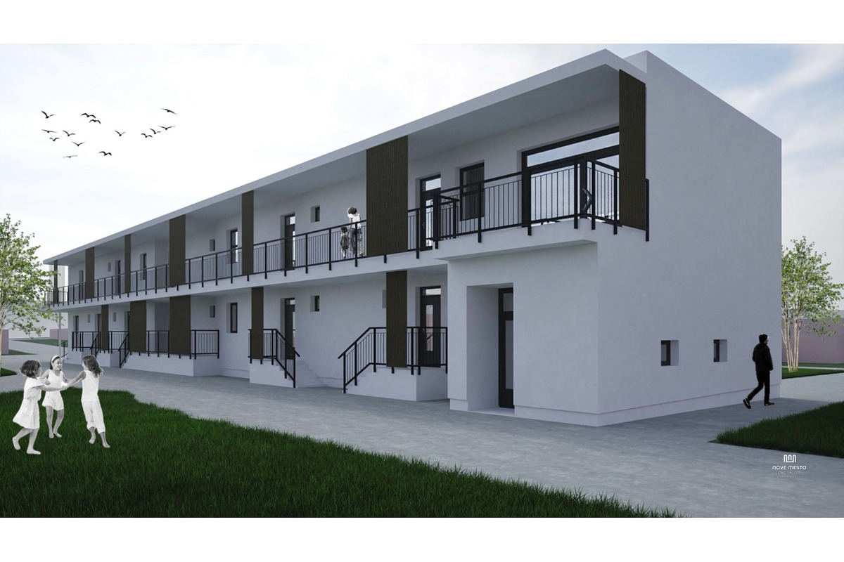 FOTO: V Novom Meste nad Váhom vyrastie nové bývanie. Z chátrajúceho objektu budú moderné byty, foto 4
