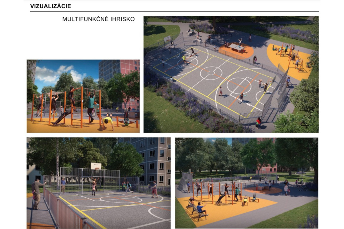 FOTO: Prievidžania dostanú novú multifunkčné ihrisko, foto 1