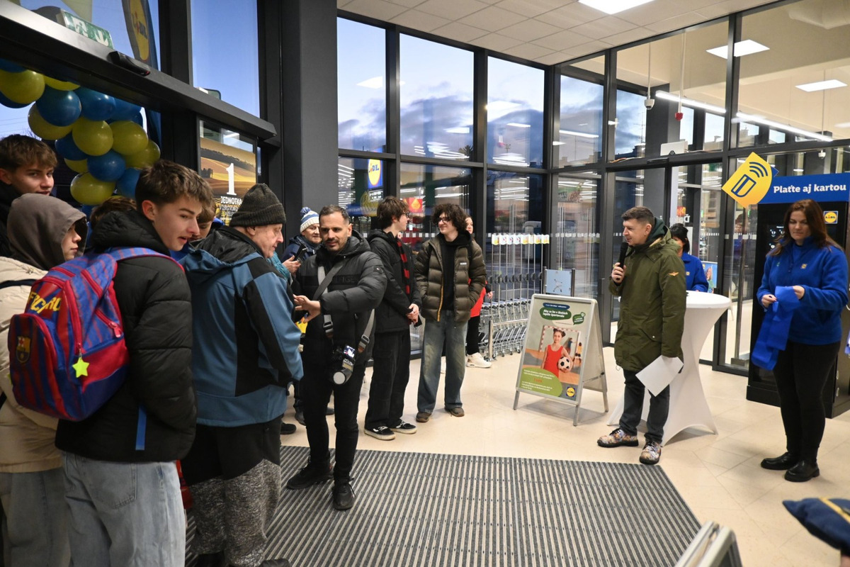 FOTO: Lidl v Starej Turej otvoril svoje brány. Nové pracovné miesta a projekt pomoci pre občanov, foto 6