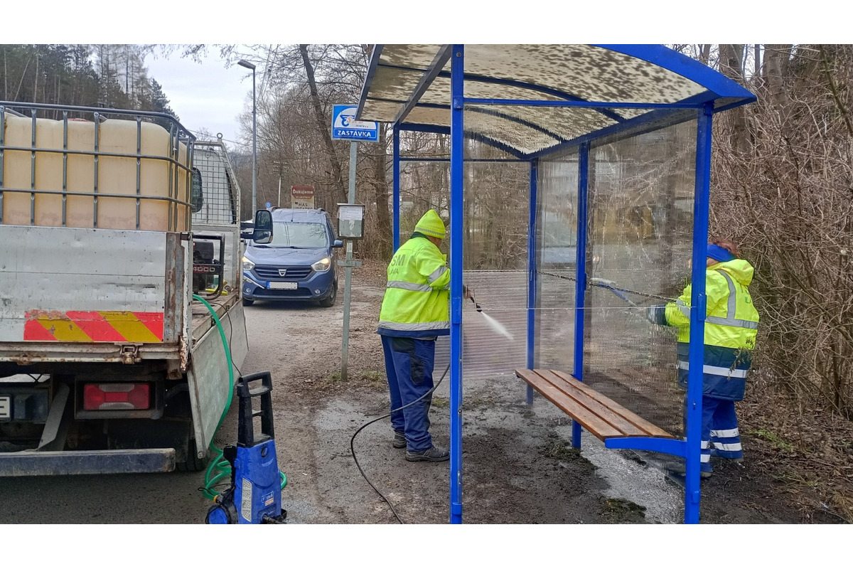 FOTO: Údržba v Ilave sa začala, foto 6