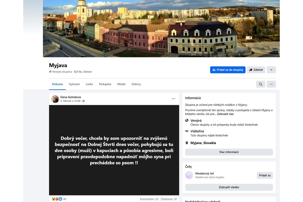 FOTO: Myjavčanov trápia v meste indivíduá s podozrivým správaním , foto 3