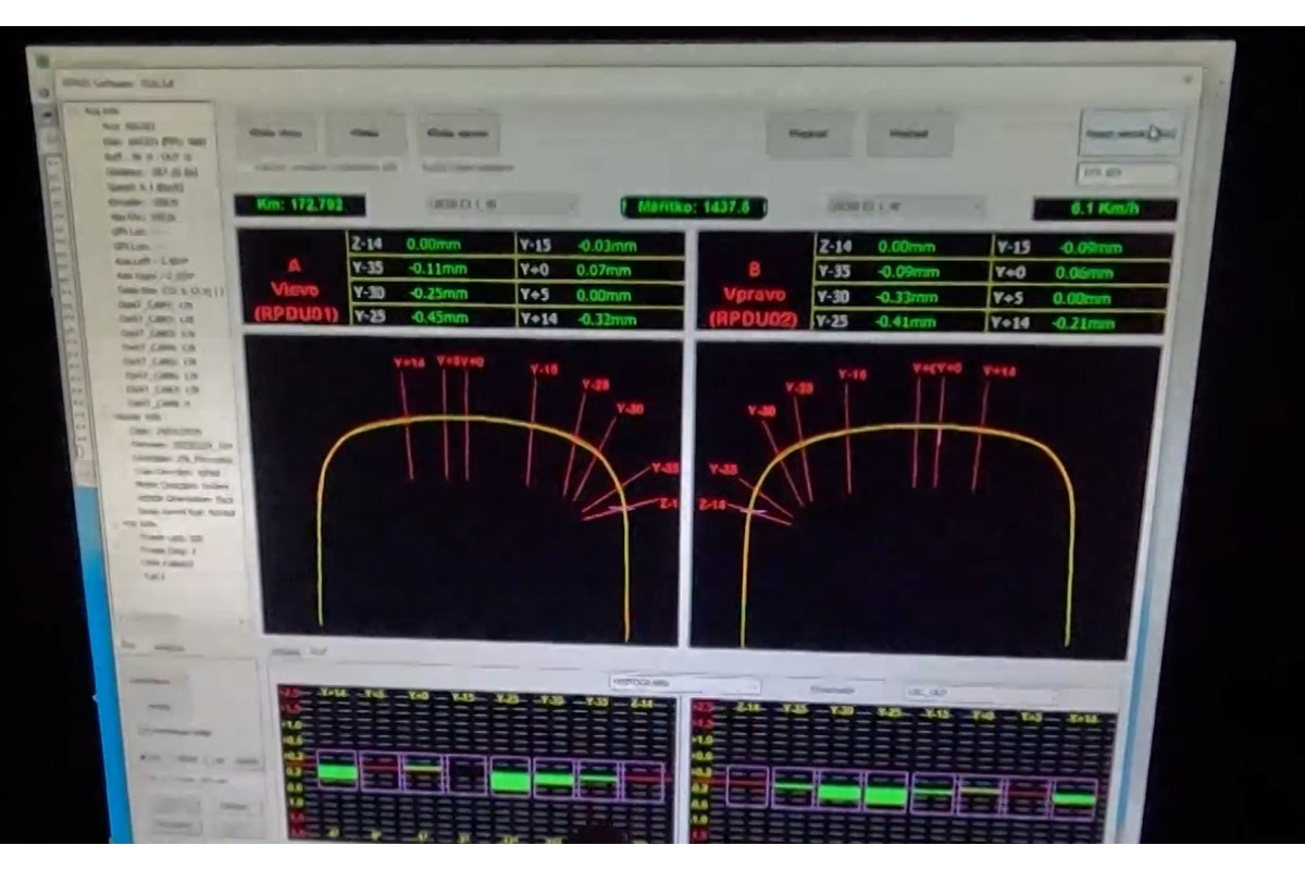 FOTO: Hrochostroj jazdí po koľajniciach Trenčianskeho kraja, niektorých pohlaď na iskriaci vlak desí , foto 3