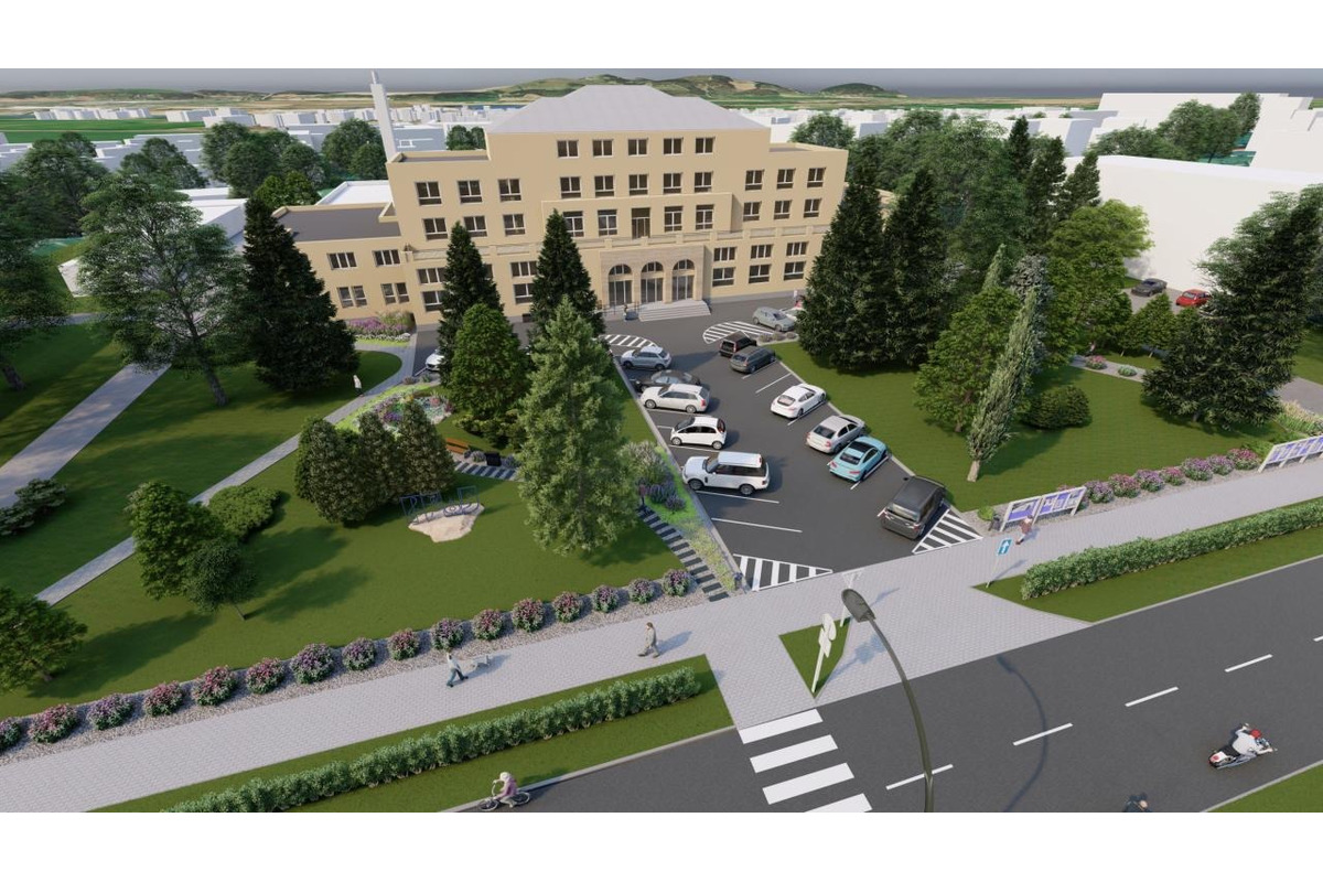 FOTO: Dubnica rekonštruuje parkovisko pred domom kultúry a okolité plochy, foto 4