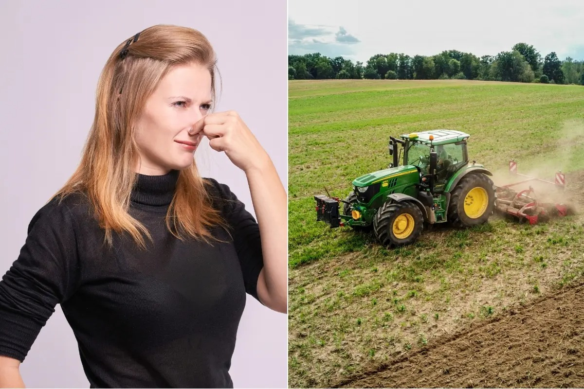 FOTO: Obyvatelia riešia zápach v meste, mesto upozorňuje, že na použitie priemyselných hnojív, treba informácie, foto 3