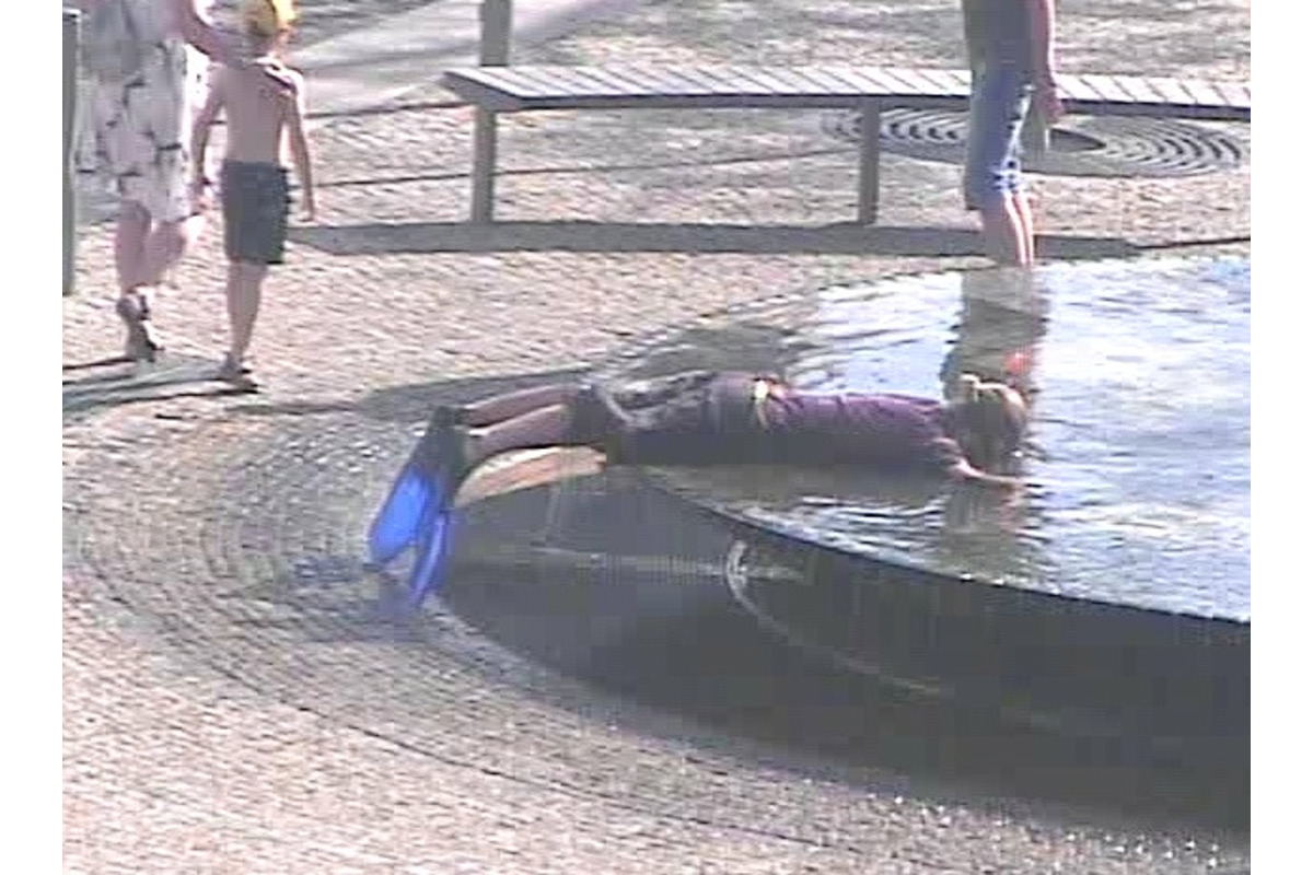 FOTO: Na Mierovom námestí v Trenčíne je opäť v prevádzke fontána Marca Aurélia, foto 3