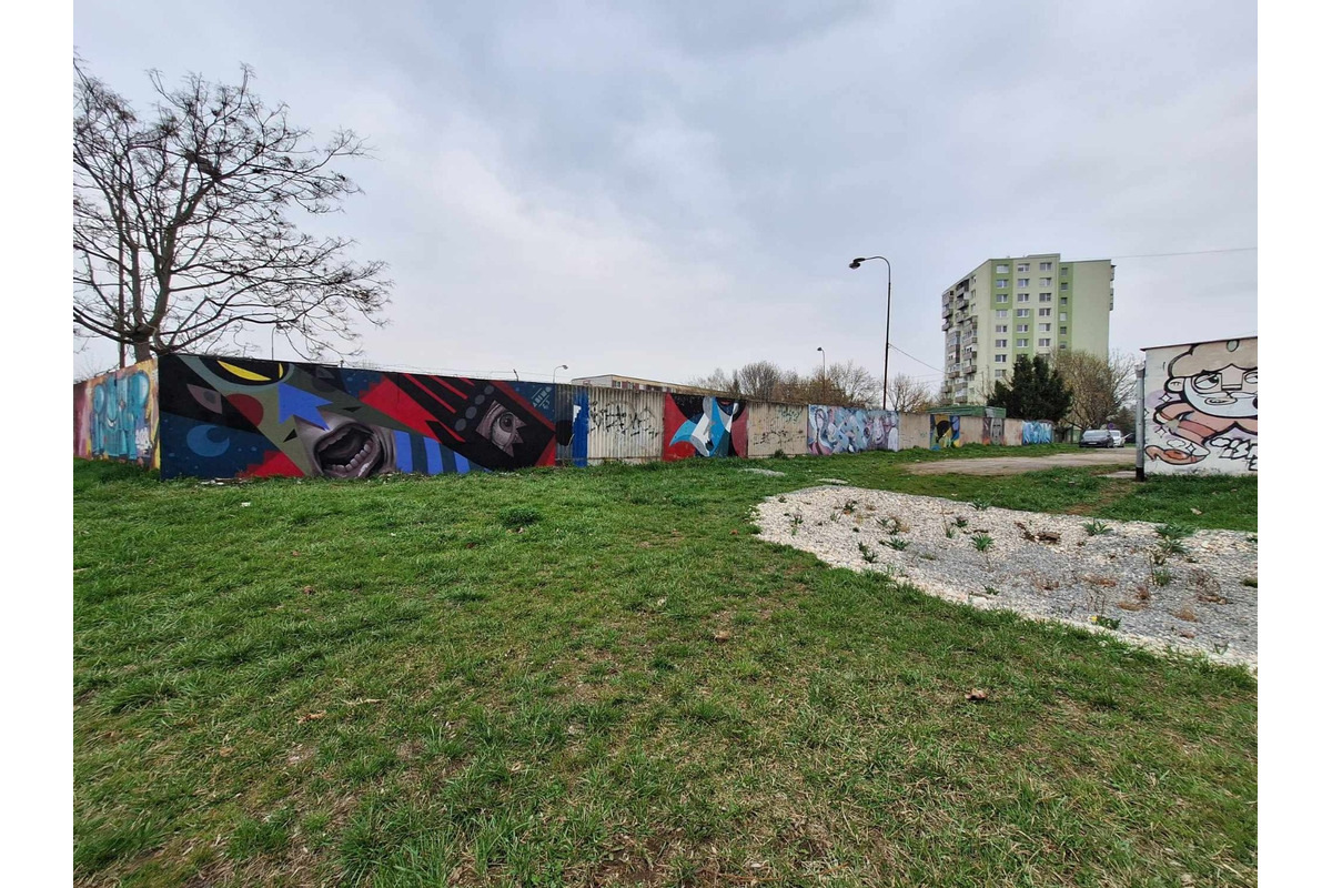 FOTO: Graffiti maľba v Partizánskom sa miestnym nepáči, chcú radšej prírodu, foto 3