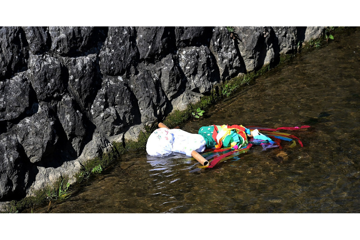 FOTO: Pozrite sa, ako vyzeralo vynášanie Moreny v Trenčianskych Tepliciach, foto 7