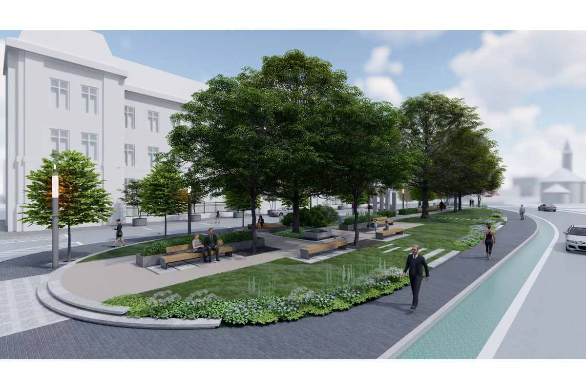 FOTO: Srdce Trenčína sa mení, Námestie sv. Anny prechádza premenou, foto 1