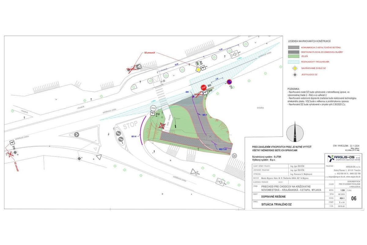 FOTO: Myjava buduje nové cestné spojenie ulíc Žaboškreky a Novomestská, doprava sa do leta zmení, foto 2