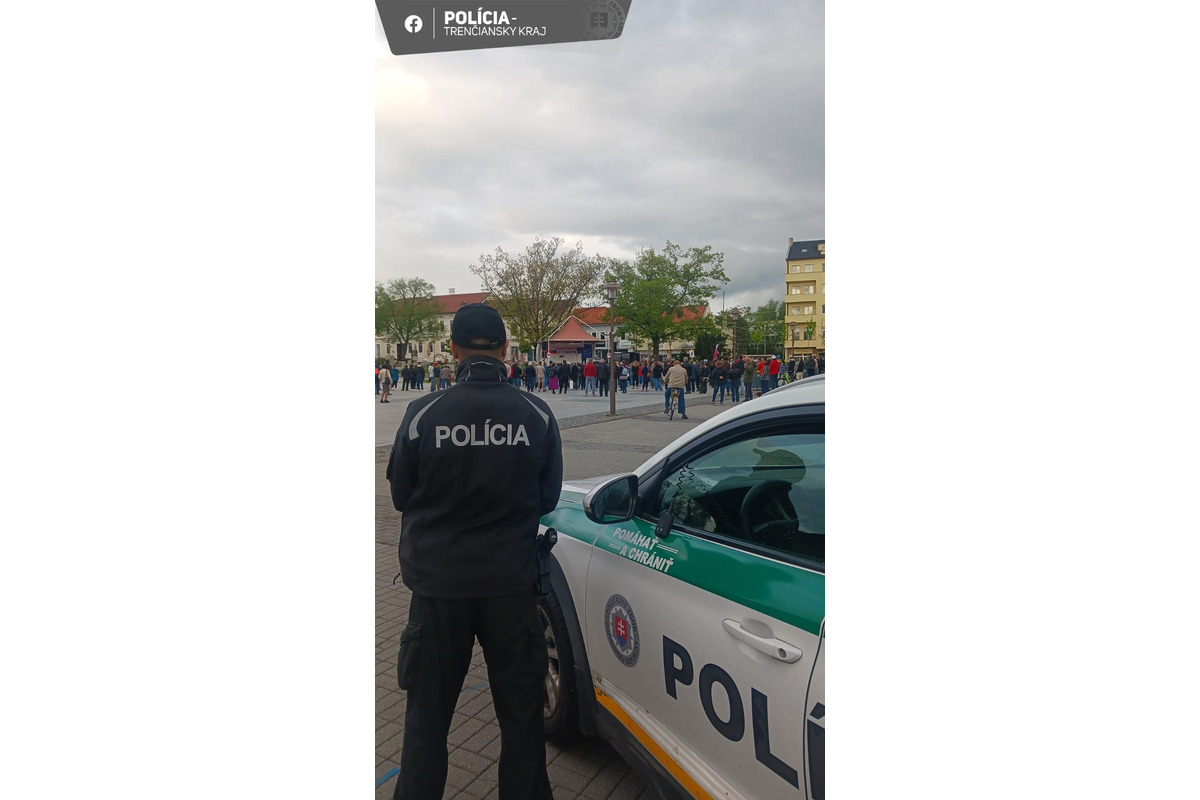 FOTO: Protesty v Trenčianskom kraji, foto 1
