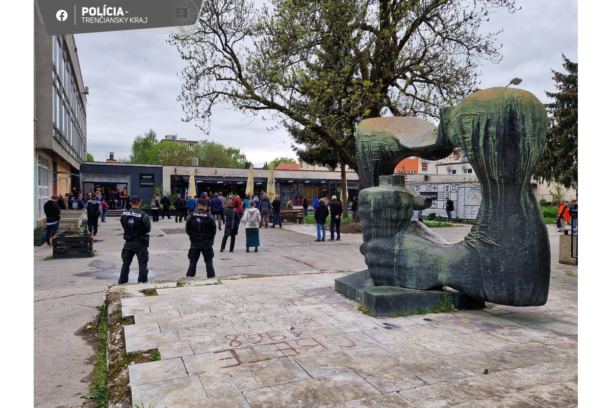 FOTO: Protesty v Trenčianskom kraji, foto 3