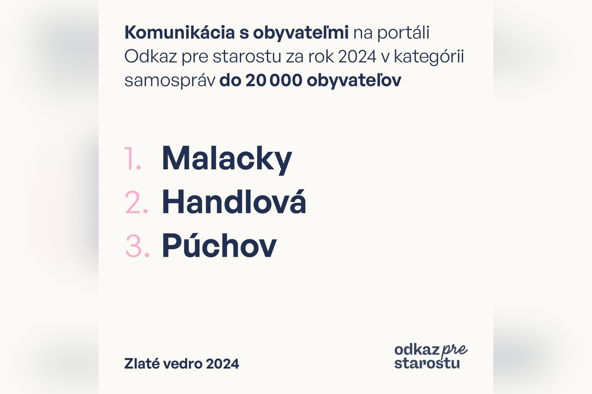 FOTO: Odkaz pre starostu ocenil Zlatým vedrom 2024 najlepšie samosprávy, foto 5