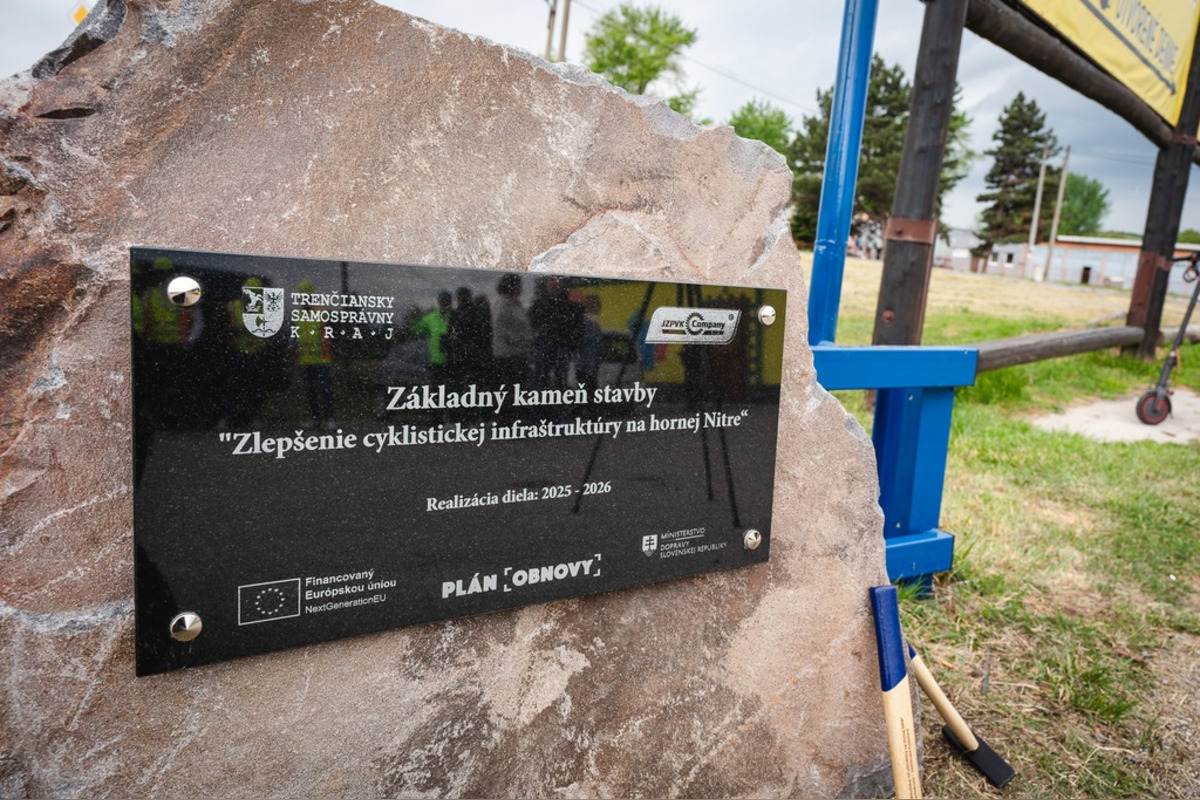 FOTO: Hornonitrianska cyklomagistrála sa predlžuje, nový úsek spojí Partizánske s Chalmovou, foto 1
